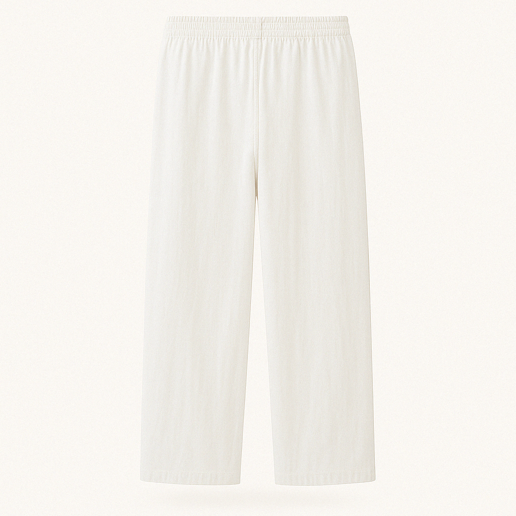 Men's Drawstring Waist Relaxed Fit Trousers