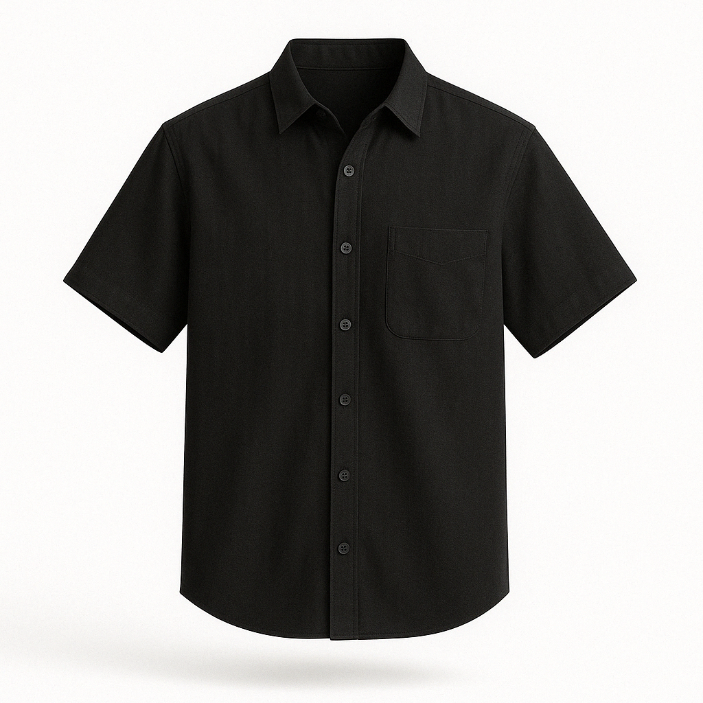Men’s Short Sleeve Button-Up Shirt